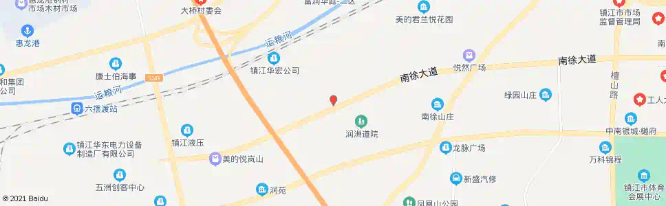 镇江江苏科大西校区_公交站地图_镇江公交_妙搜公交查询2025