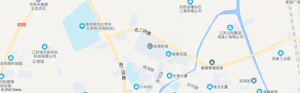 镇江练湖小区_公交站地图_镇江公交_妙搜公交查询2025