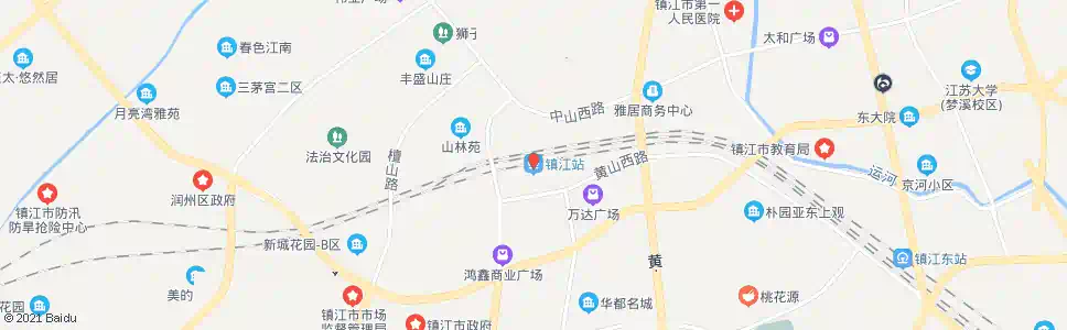 镇江镇仪站_公交站地图_镇江公交_妙搜公交查询2025