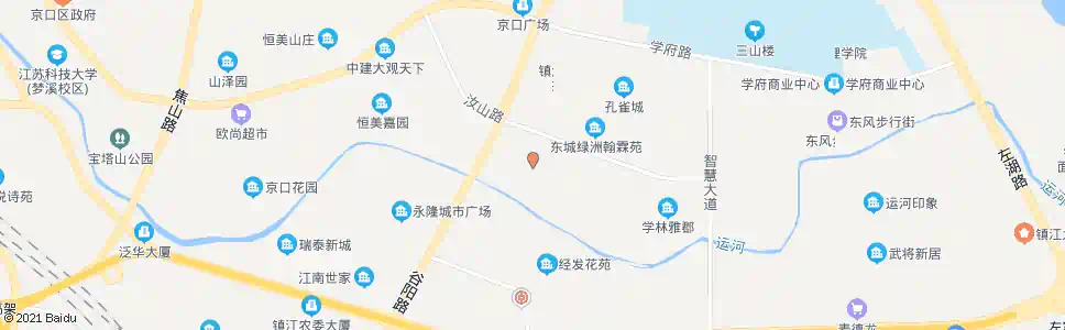 镇江第一中学_公交站地图_镇江公交_妙搜公交查询2025