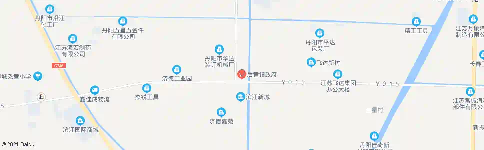 镇江后巷镇政府_公交站地图_镇江公交_妙搜公交查询2025
