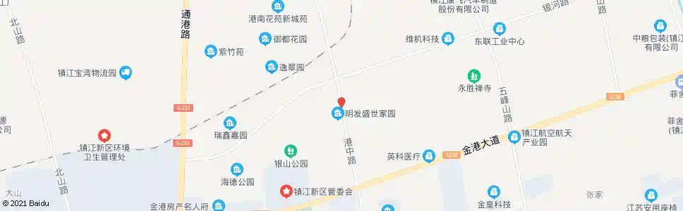 镇江锦绣银山_公交站地图_镇江公交_妙搜公交查询2025