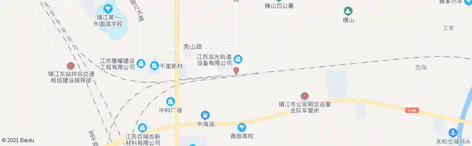 镇江楚桥路_公交站地图_镇江公交_妙搜公交查询2025
