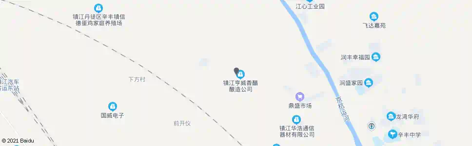 镇江金灿醋业_公交站地图_镇江公交_妙搜公交查询2025