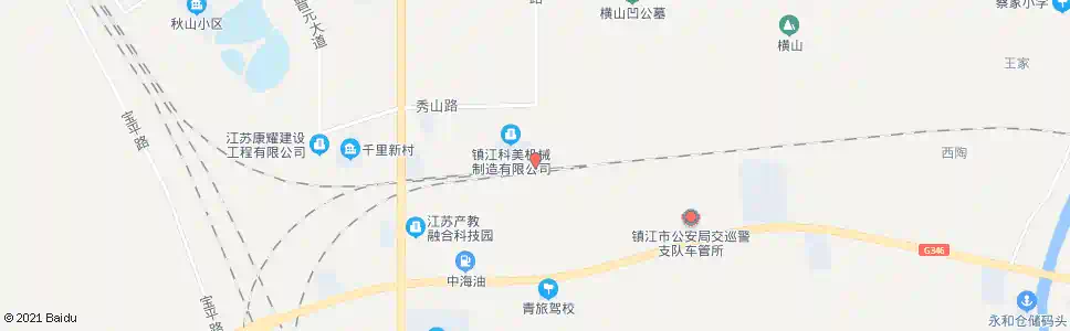 镇江楚桥路规划站点_公交站地图_镇江公交_妙搜公交查询2025