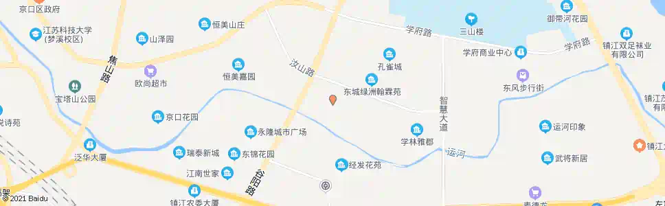 镇江一泉小学_公交站地图_镇江公交_妙搜公交查询2025