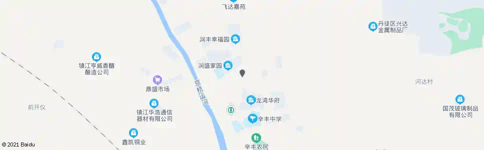 镇江辛丰医院_公交站地图_镇江公交_妙搜公交查询2025