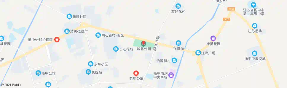 镇江城北公园站_公交站地图_镇江公交_妙搜公交查询2025