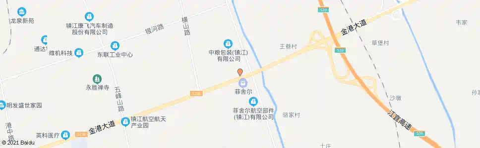 镇江威凡高科_公交站地图_镇江公交_妙搜公交查询2025