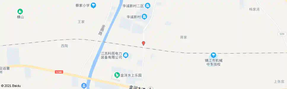 镇江李华村北站_公交站地图_镇江公交_妙搜公交查询2025