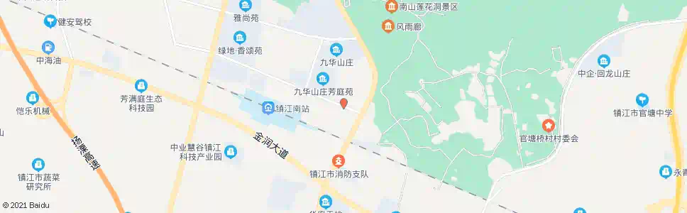镇江五洲山路站_公交站地图_镇江公交_妙搜公交查询2025