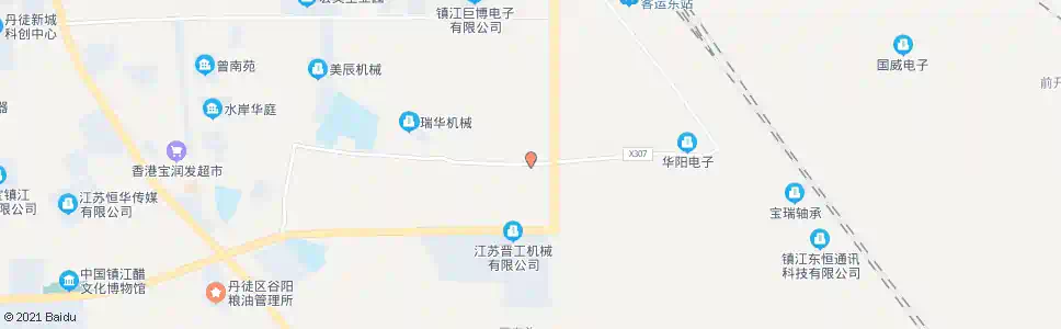 镇江前北村_公交站地图_镇江公交_妙搜公交查询2025