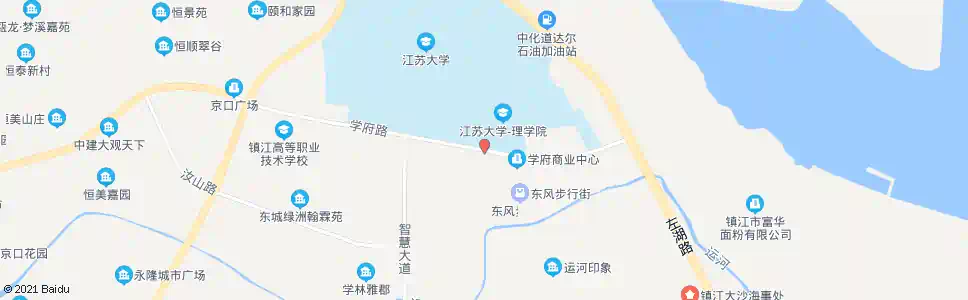 镇江江苏大学中门_公交站地图_镇江公交_妙搜公交查询2025