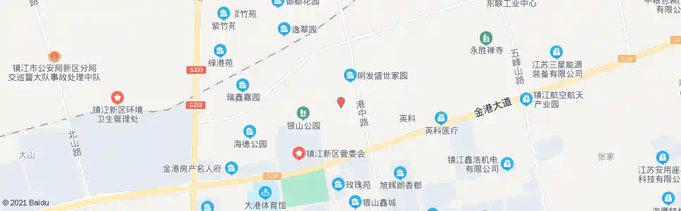 镇江锦绣银山南门_公交站地图_镇江公交_妙搜公交查询2025