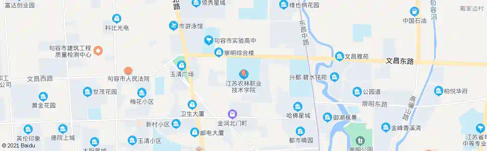 镇江农林学院西门_公交站地图_镇江公交_妙搜公交查询2025