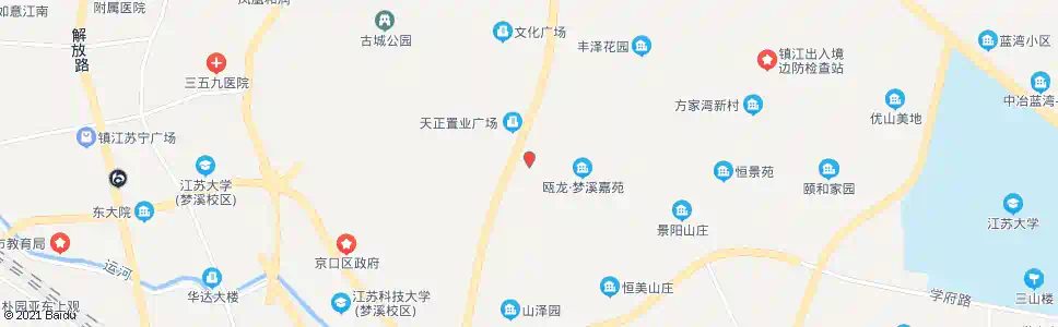 镇江梦溪嘉苑公交站_公交站地图_镇江公交_妙搜公交查询2025