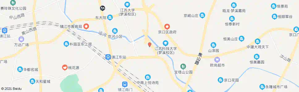 镇江口腔医院_公交站地图_镇江公交_妙搜公交查询2025