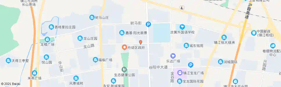 镇江龙山路_公交站地图_镇江公交_妙搜公交查询2025