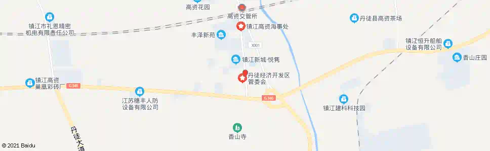 镇江唐驾庄_公交站地图_镇江公交_妙搜公交查询2025