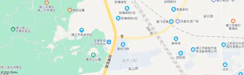 镇江谷阳路西站_公交站地图_镇江公交_妙搜公交查询2025