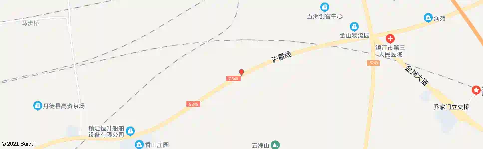 镇江高资中队_公交站地图_镇江公交_妙搜公交查询2025