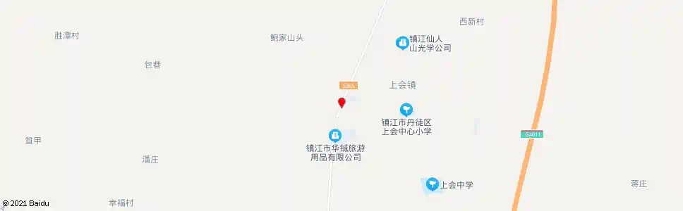 镇江上会西_公交站地图_镇江公交_妙搜公交查询2025