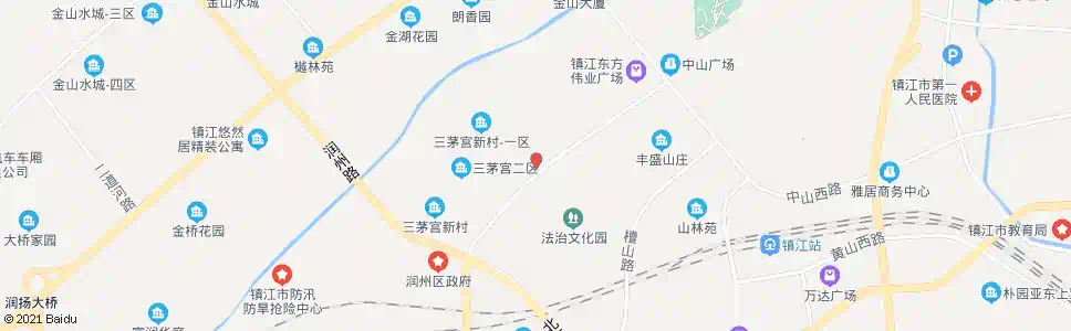 镇江桃西路_公交站地图_镇江公交_妙搜公交查询2025