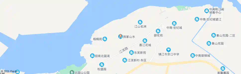 镇江我家山水_公交站地图_镇江公交_妙搜公交查询2025