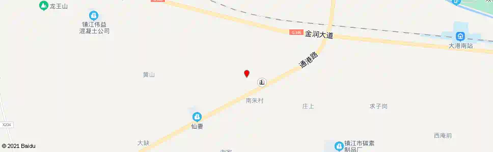 镇江丁岗留村大丁家_公交站地图_镇江公交_妙搜公交查询2025