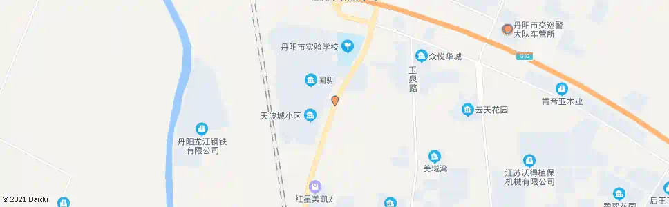 镇江天波城北_公交站地图_镇江公交_妙搜公交查询2025