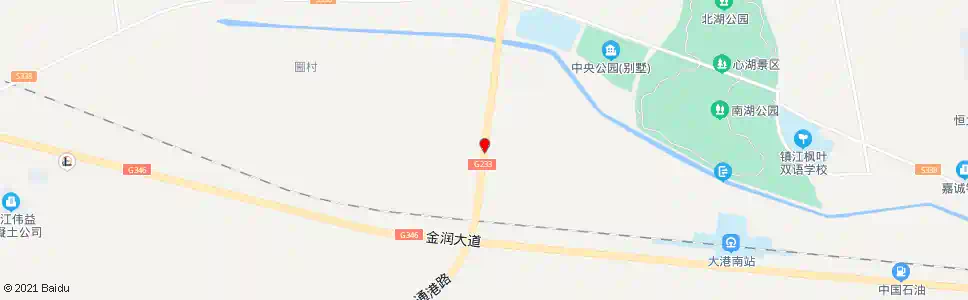镇江丁岗留村_公交站地图_镇江公交_妙搜公交查询2025
