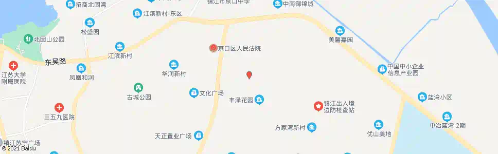 镇江花山路_公交站地图_镇江公交_妙搜公交查询2025