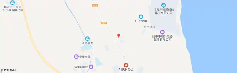 镇江红光村委站_公交站地图_镇江公交_妙搜公交查询2025