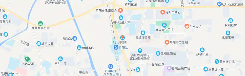 镇江丹桂园小区_公交站地图_镇江公交_妙搜公交查询2025