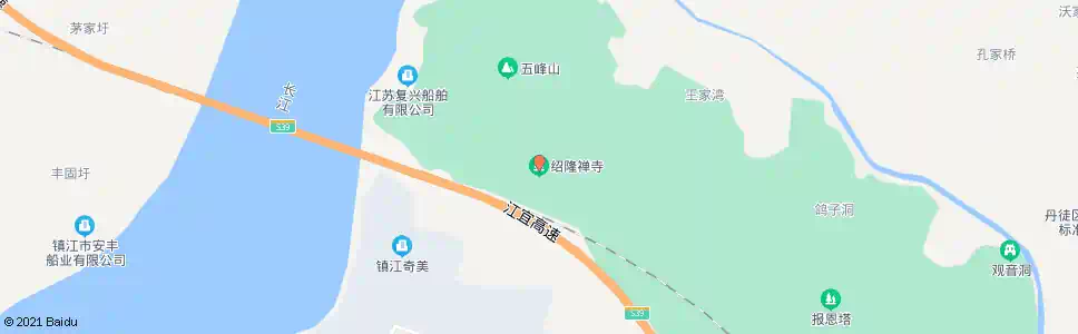 镇江绍隆寺_公交站地图_镇江公交_妙搜公交查询2025