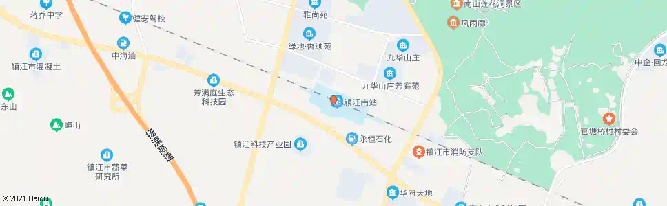 镇江大市口南_公交站地图_镇江公交_妙搜公交查询2025