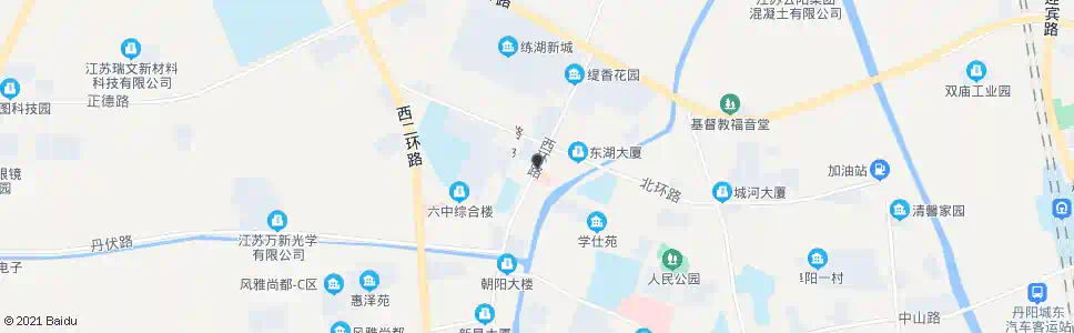 镇江练湖医院_公交站地图_镇江公交_妙搜公交查询2025