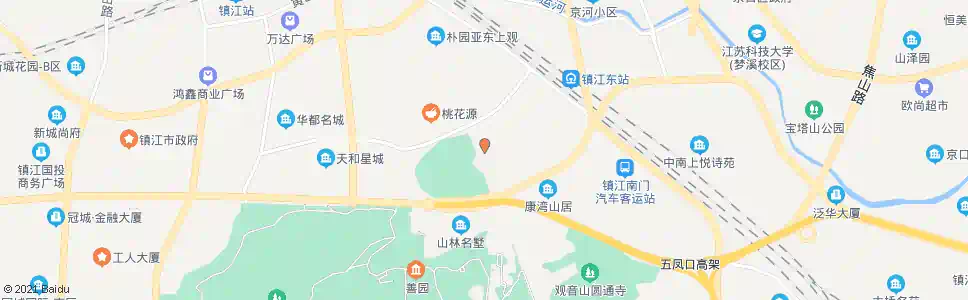 镇江林隐路停车场_公交站地图_镇江公交_妙搜公交查询2025