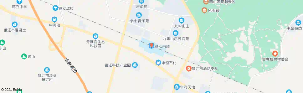 镇江南庄_公交站地图_镇江公交_妙搜公交查询2025