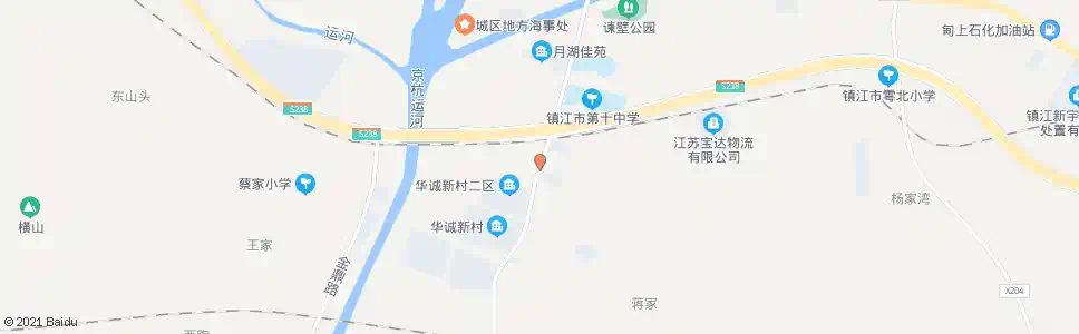 镇江高王庙_公交站地图_镇江公交_妙搜公交查询2025