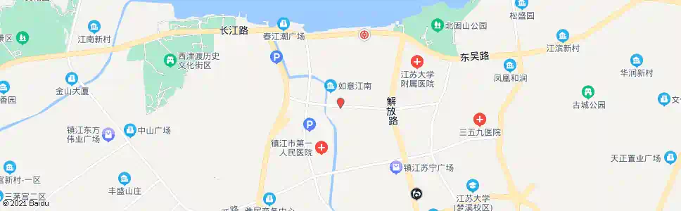 镇江四牌楼_公交站地图_镇江公交_妙搜公交查询2025