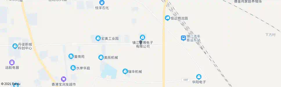 镇江后北村_公交站地图_镇江公交_妙搜公交查询2025