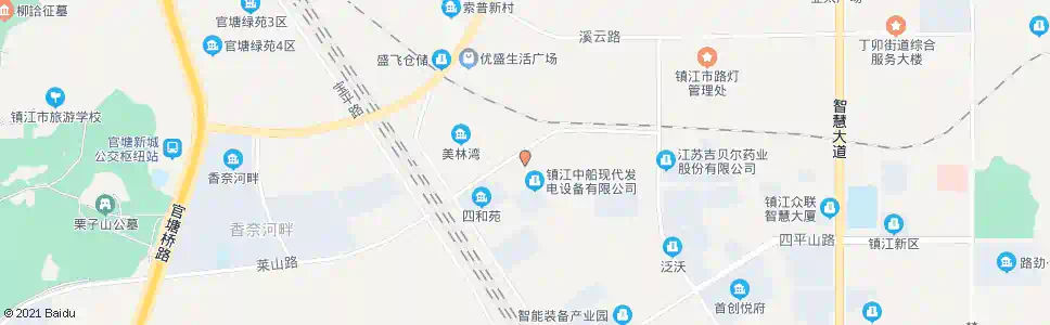 镇江美林湾公交站_公交站地图_镇江公交_妙搜公交查询2025