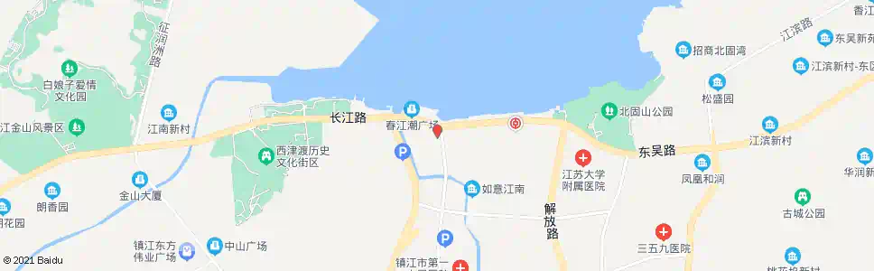 镇江广电中心_公交站地图_镇江公交_妙搜公交查询2025