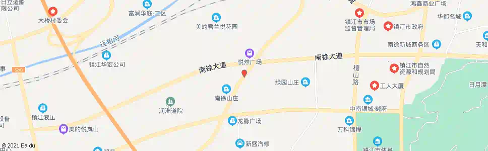 镇江四摆渡_公交站地图_镇江公交_妙搜公交查询2025