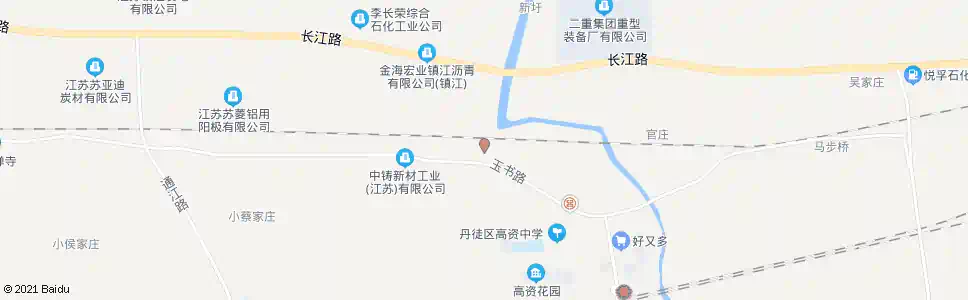 镇江高资中专_公交站地图_镇江公交_妙搜公交查询2025