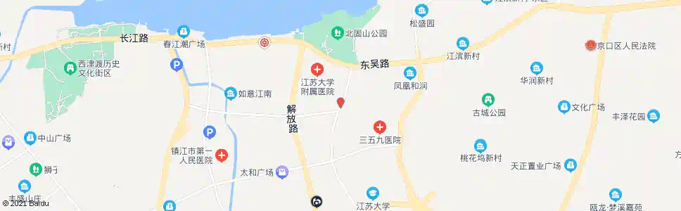 镇江第一楼街_公交站地图_镇江公交_妙搜公交查询2025