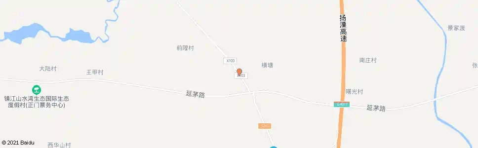 镇江横塘村_公交站地图_镇江公交_妙搜公交查询2025