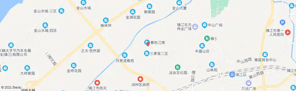 镇江江南三茅宫幼儿园_公交站地图_镇江公交_妙搜公交查询2025