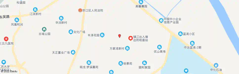 镇江京口区检察院_公交站地图_镇江公交_妙搜公交查询2025